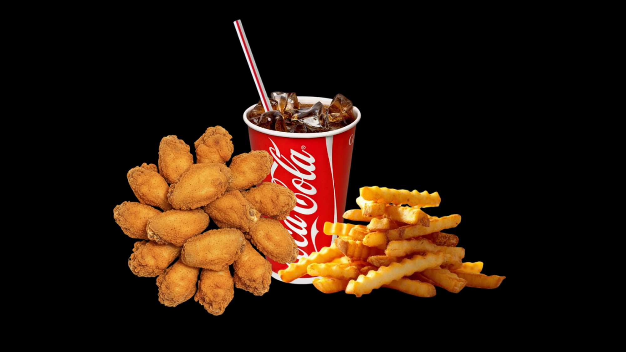 20 Wings, Large Fries - GAME DAY SPECIAL