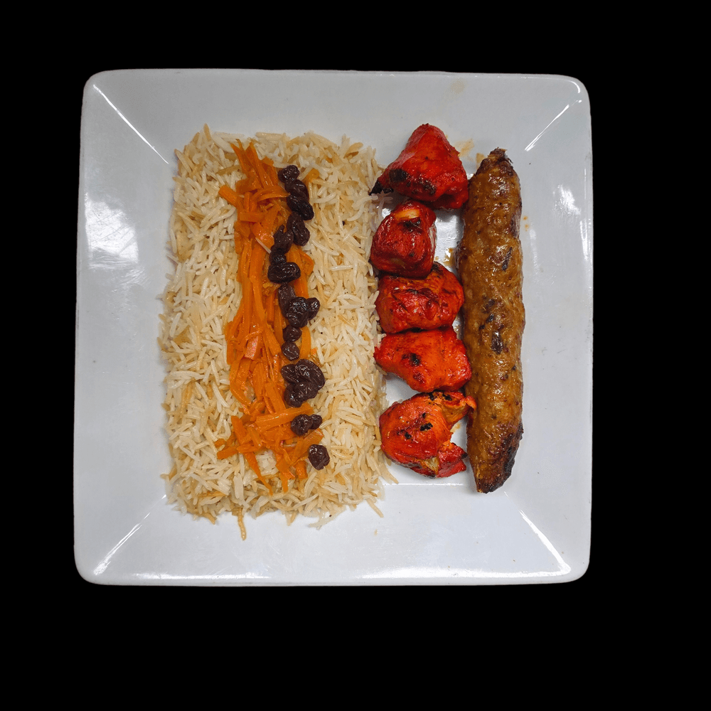 Sultani Chicken Kabab 4pc & Chicken Kofta Kabab