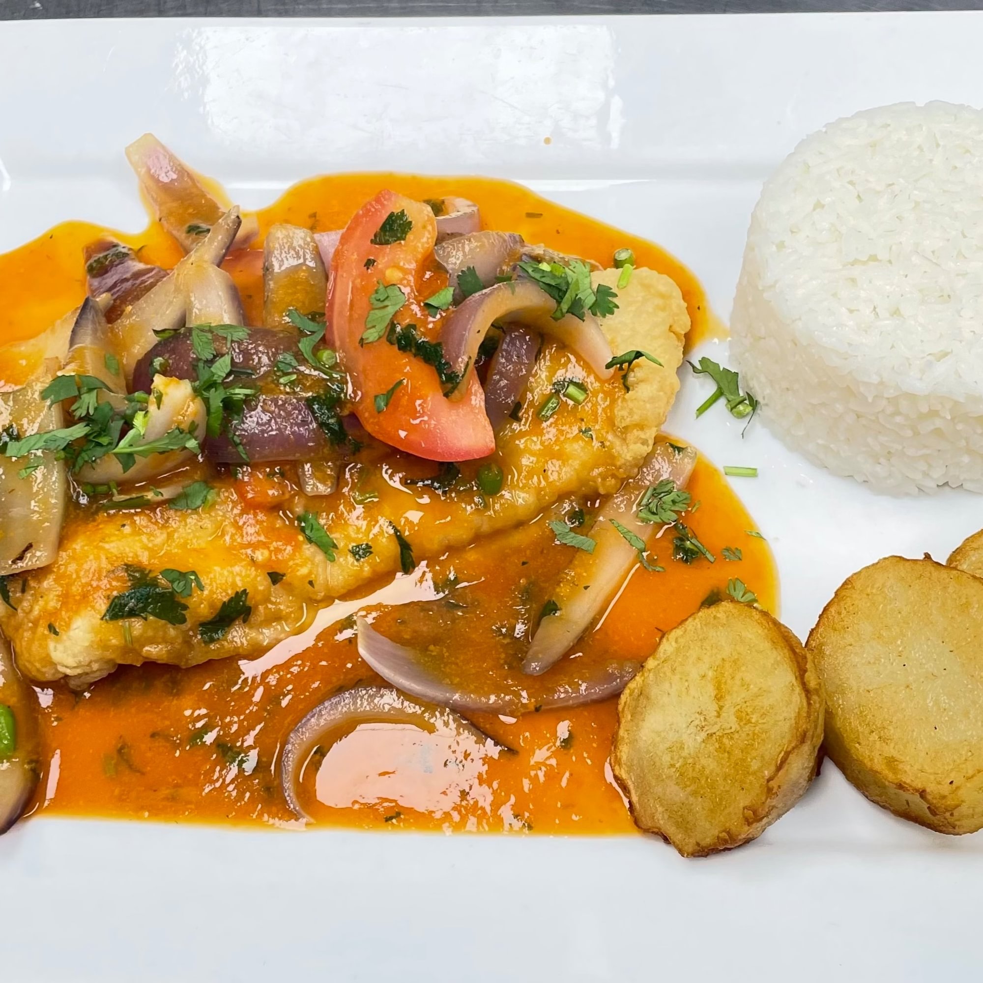 Pescado a la Chorrillana