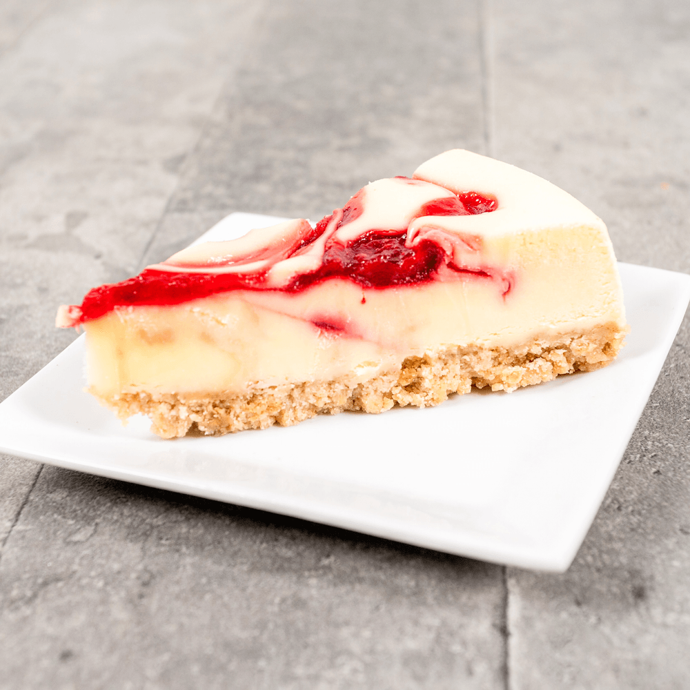 Strawberry Swirl Cheesecake
