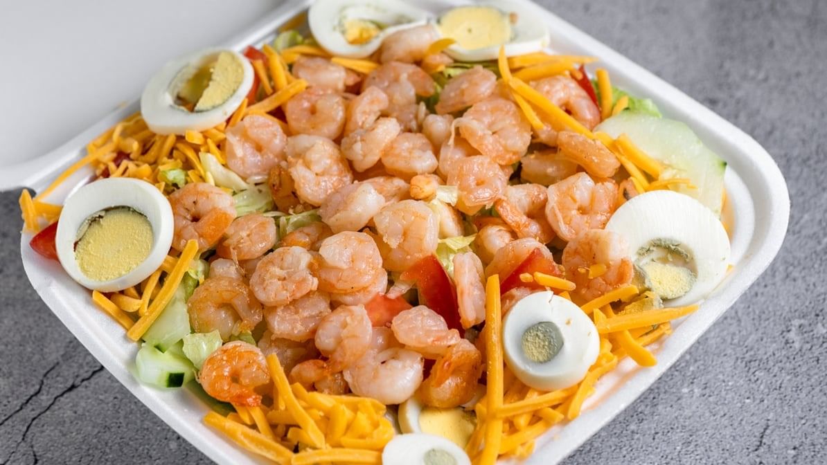 Grilled Shrimp Salad