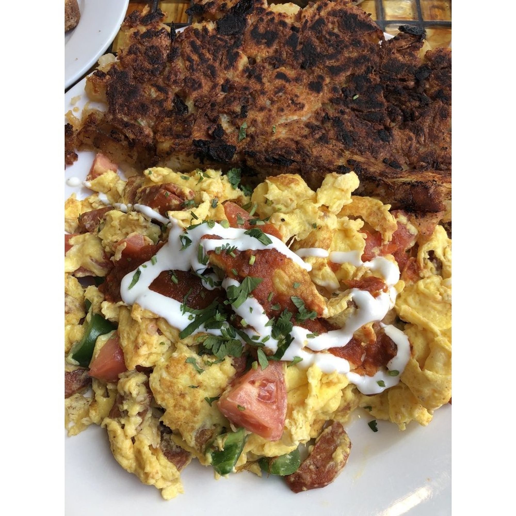 Chorizo Scramble