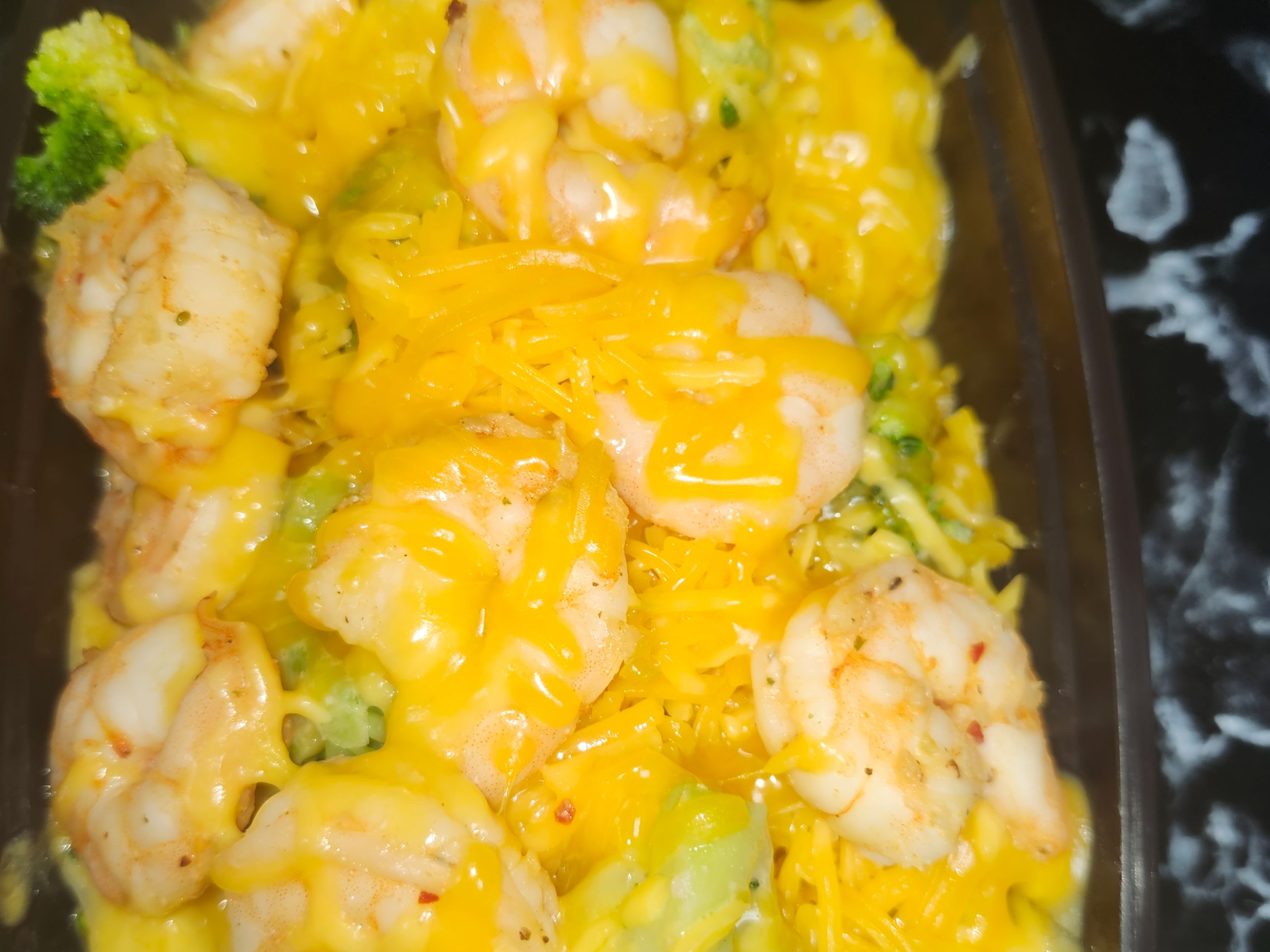 Shrimp & Broccoli Tater