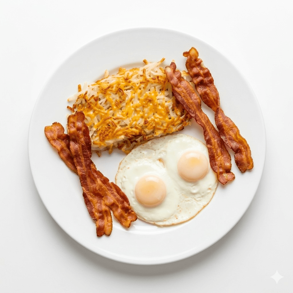 #5 Bacon Or Sausage & Eggs