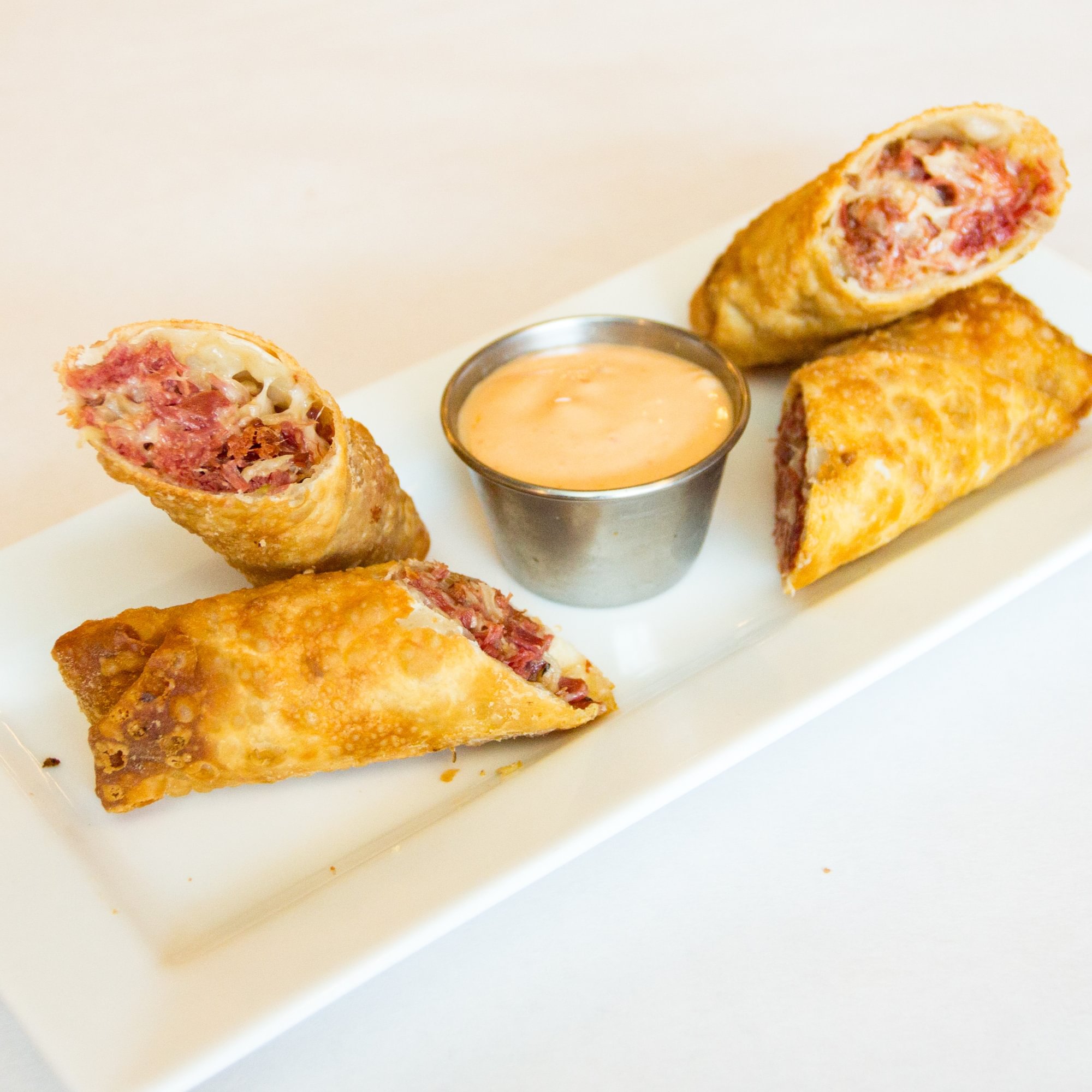 Reuben Egg Rolls