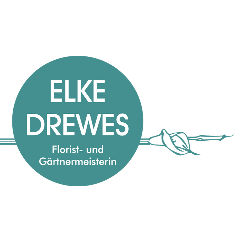 Logo von Elke Drewes Blumenfachgeschäft + Gärtnerei