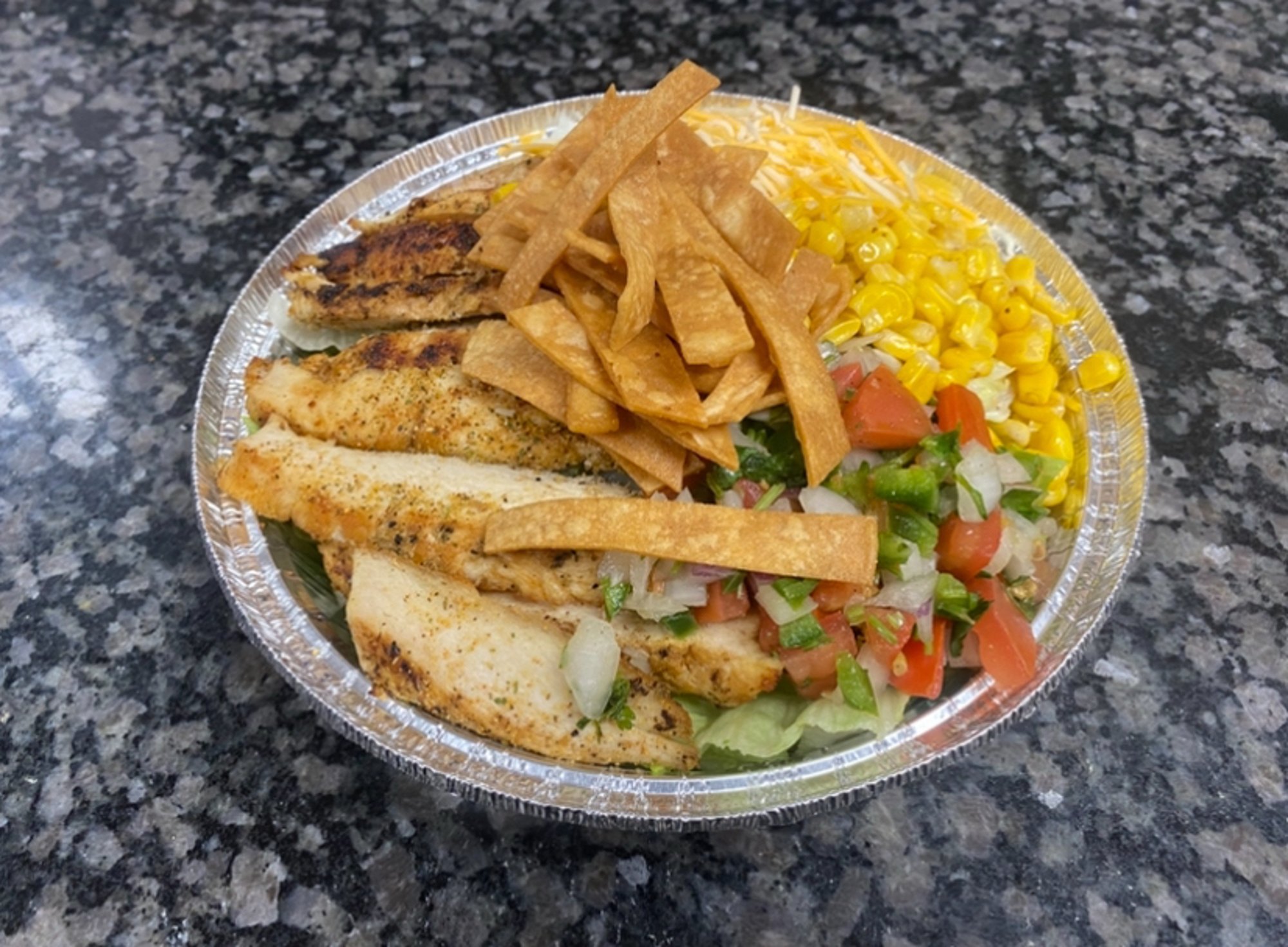 Chicken Fajita Salad