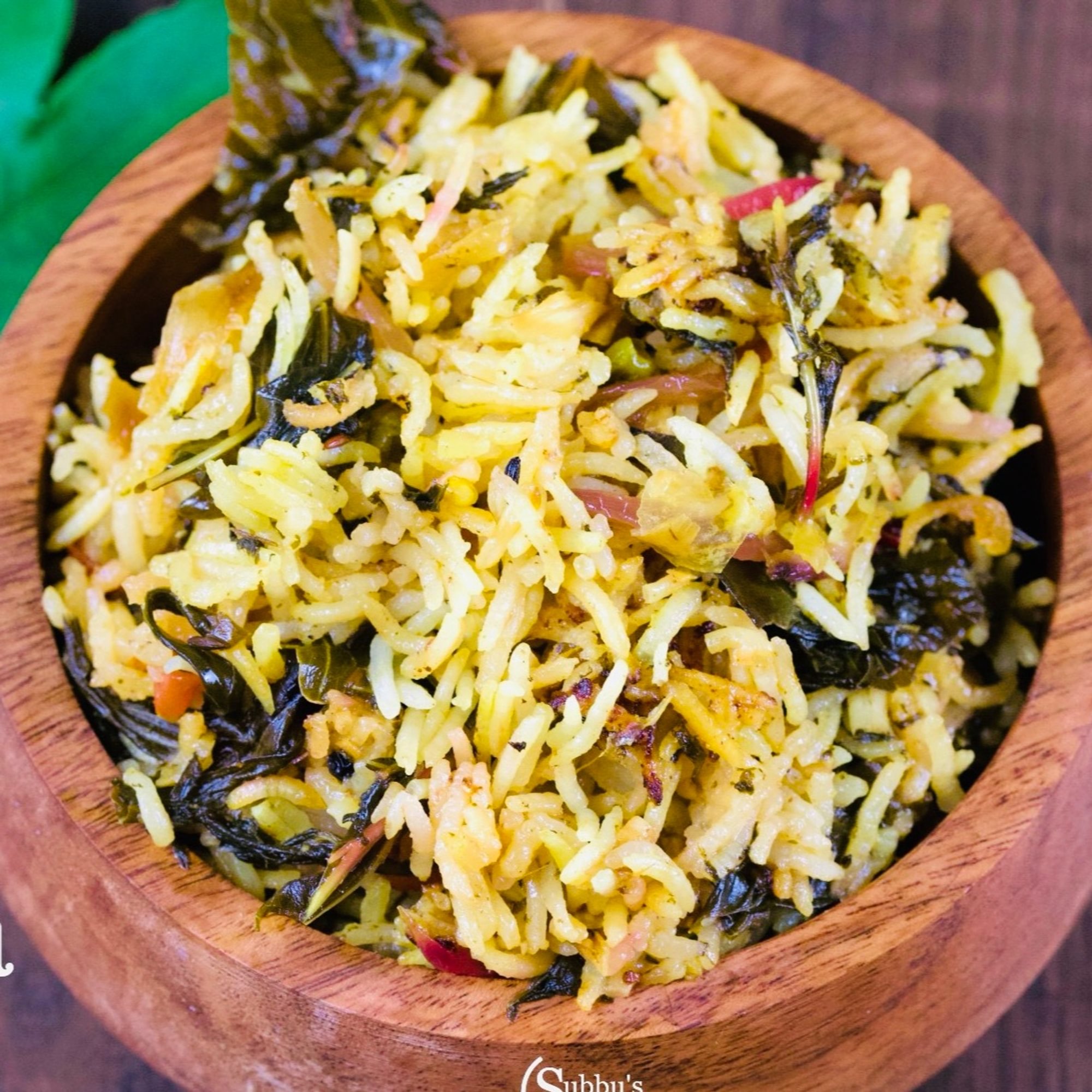 Gongura Paneer Biryani