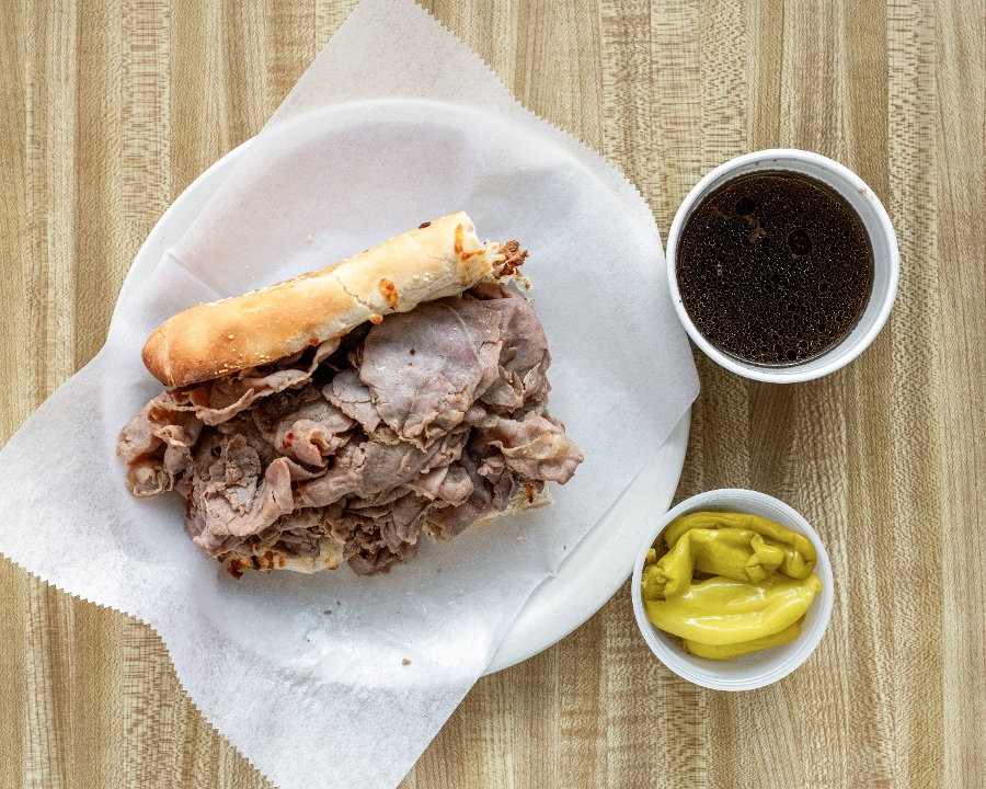 6" Italian Beef with Cheese