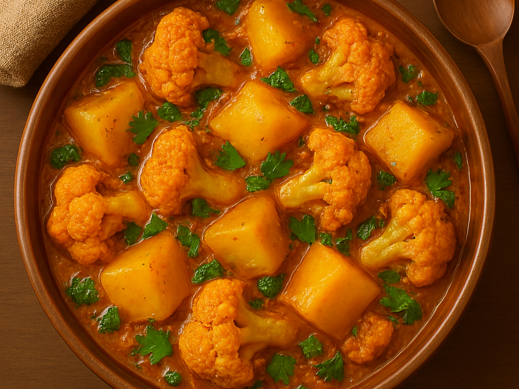 Palak Cauliflower Fry