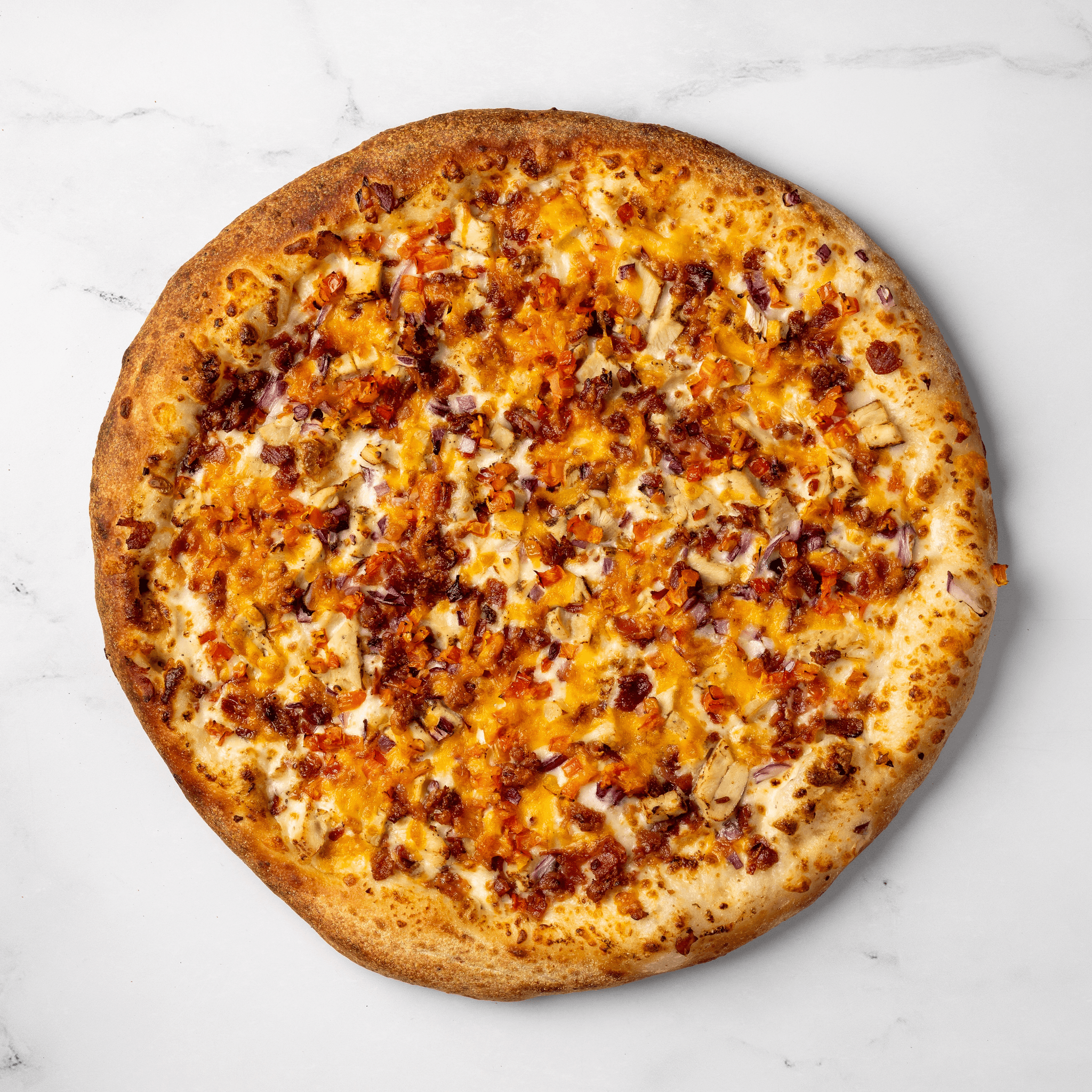 Chicken Bacon Ranch Pizza