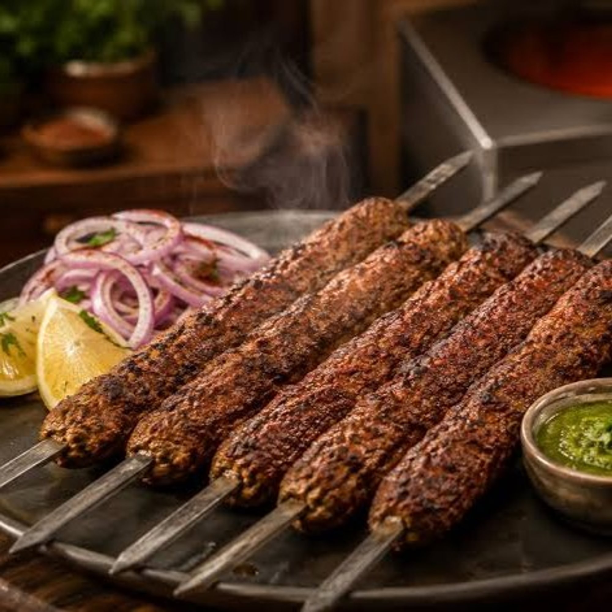 Lamb Shersha Sheekh kebab