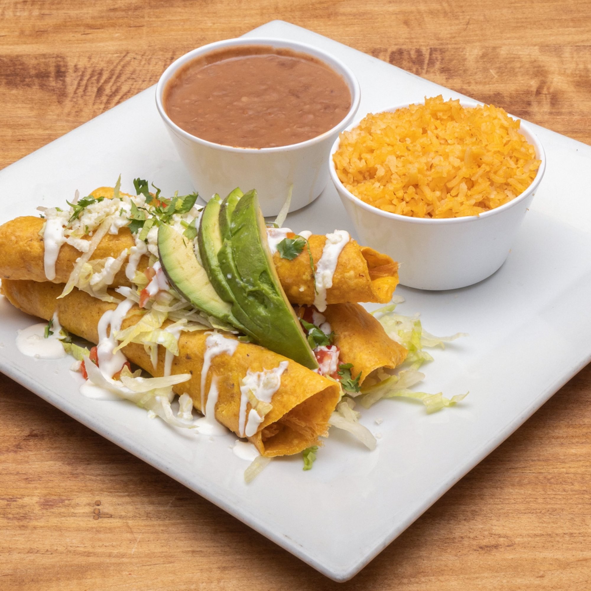Flautas de Pollo