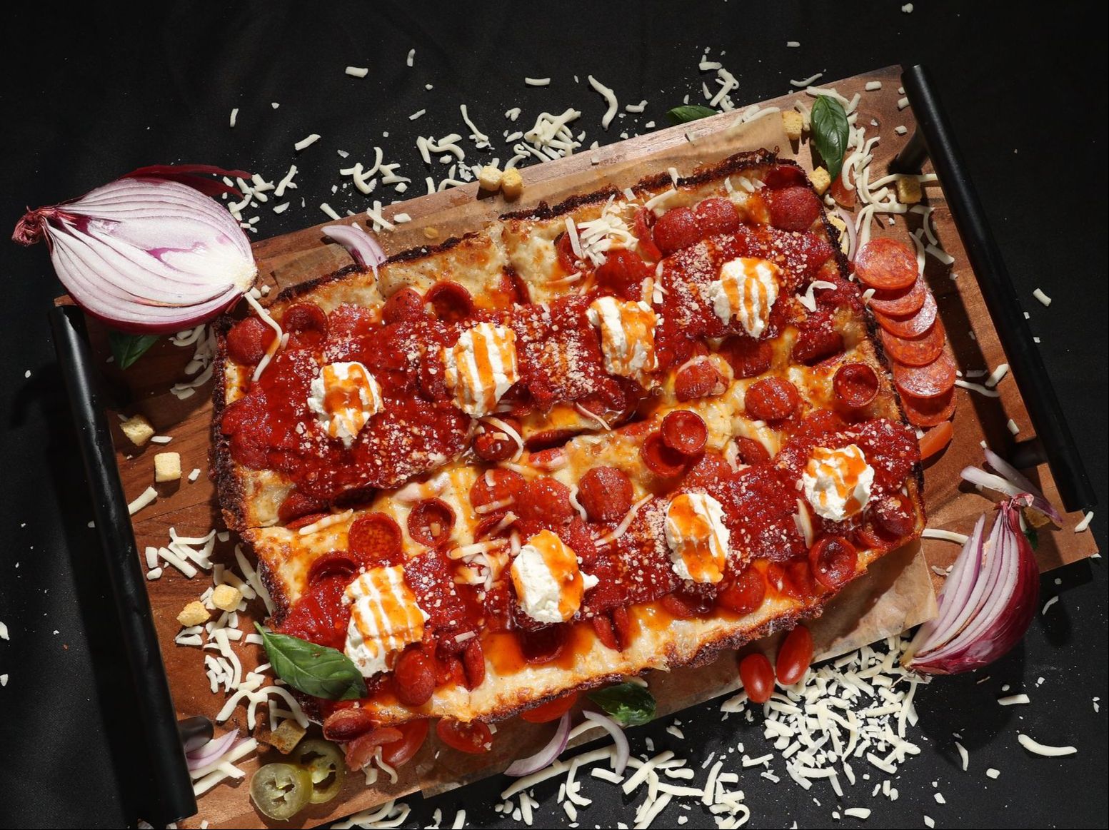 Hot Honey Pepperoni Lg