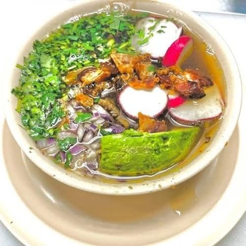 Carne en su jugo en 2 platos
