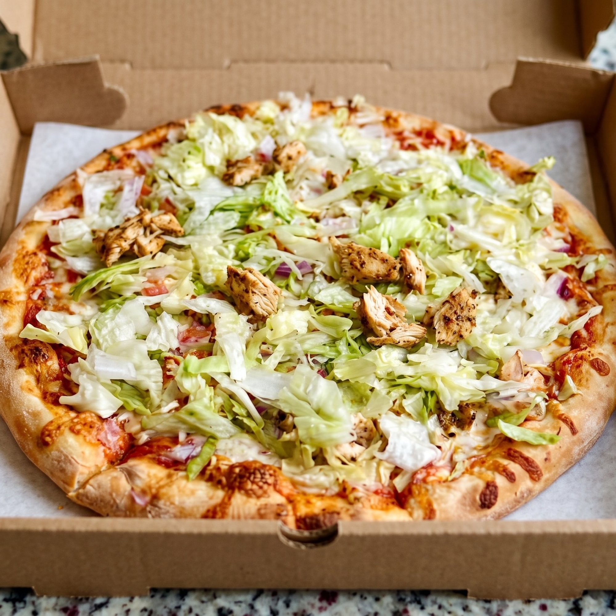 Chicken Taco Pizza