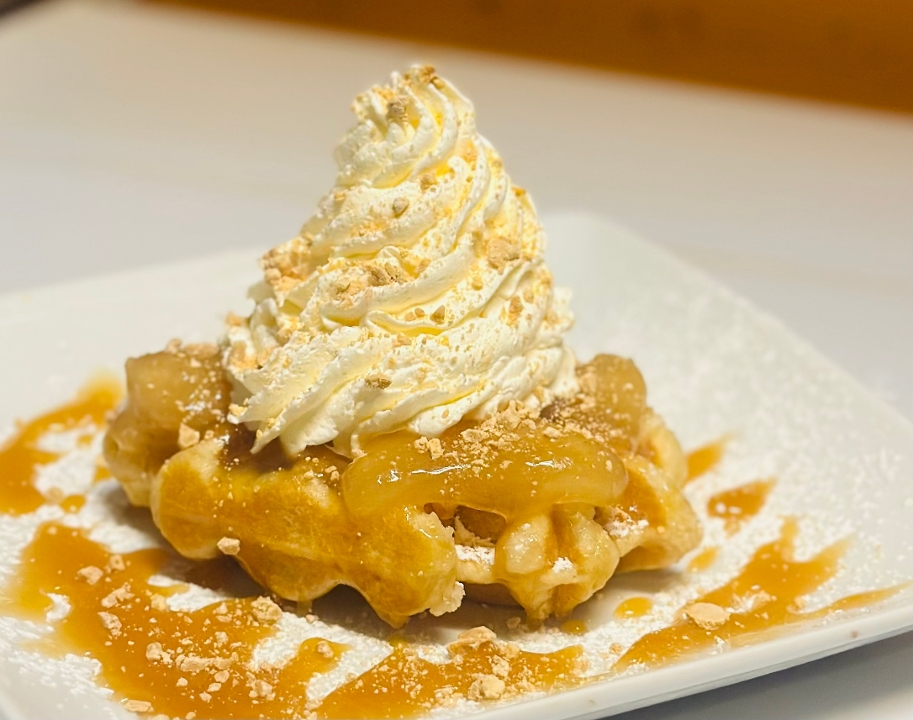 Caramel Apple LiègeWaffle