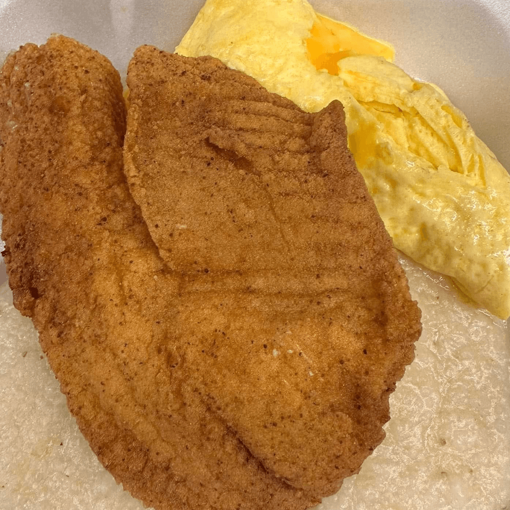 Large Tilapia W/Grits