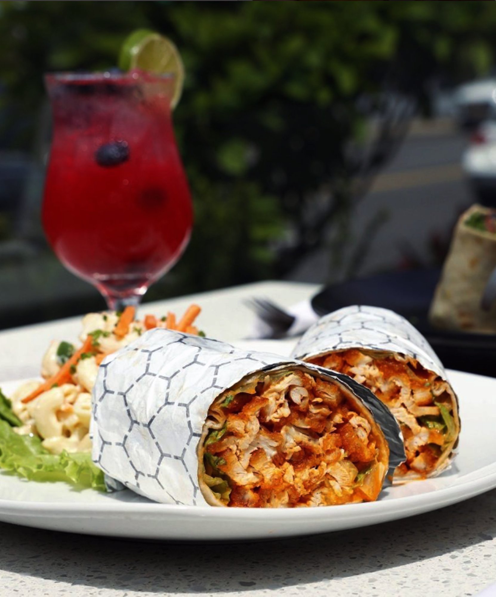 Crispy Buffalo Chicken Wrap