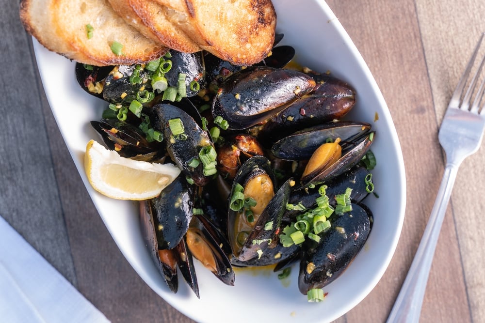 Thai Curry Mussels