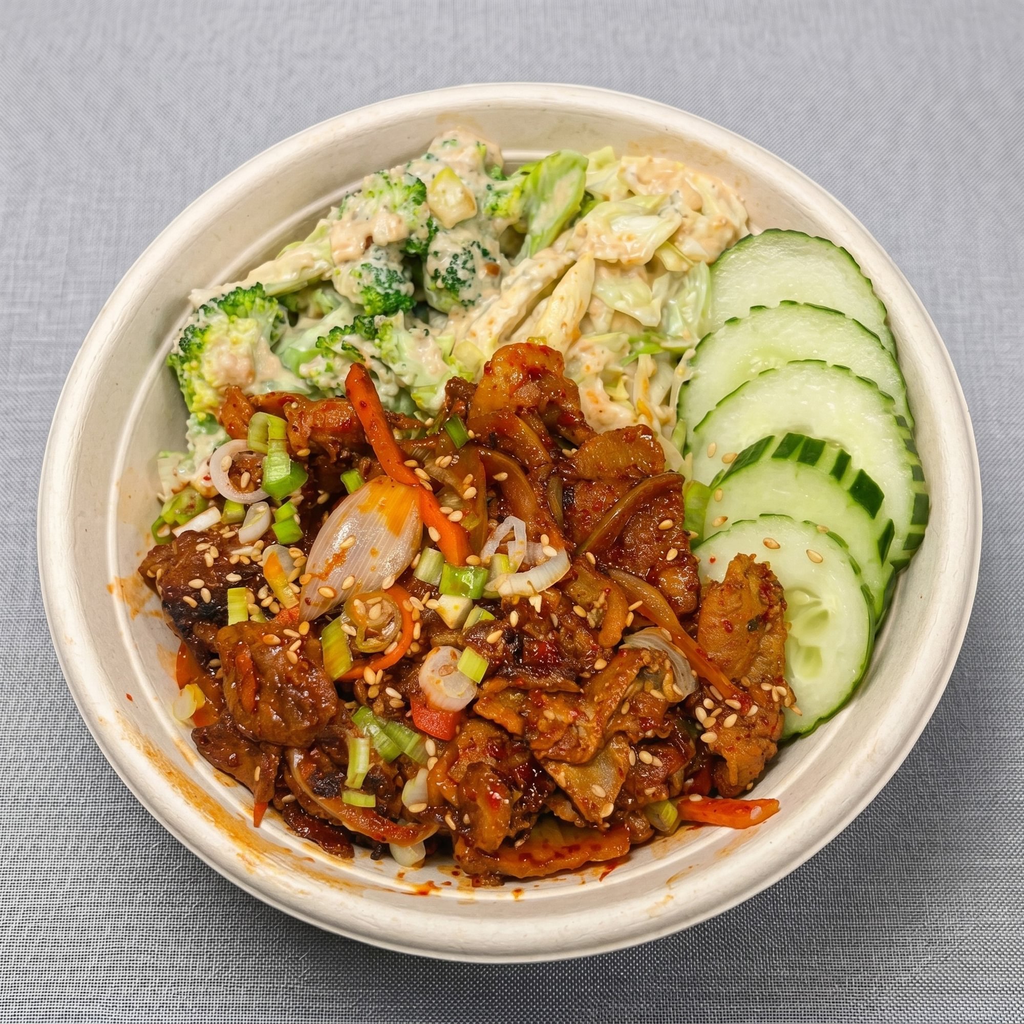 Spicy Pork Rice Bowl