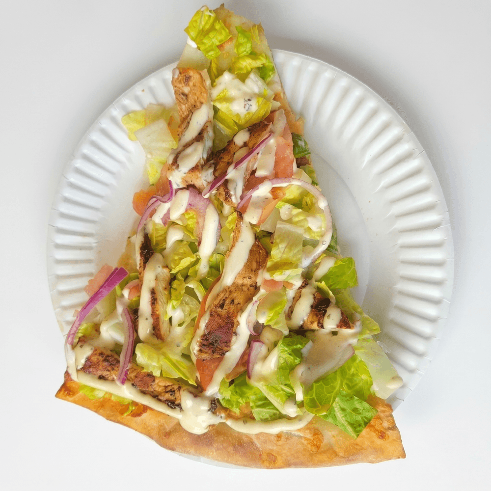 BLT Pizza Slice
