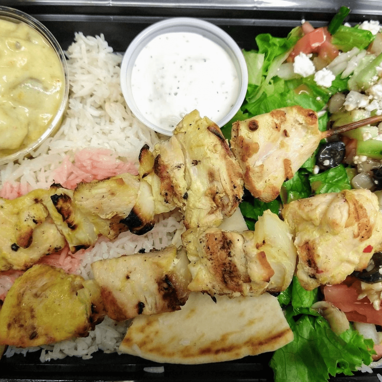 Chicken Kabob Bowl