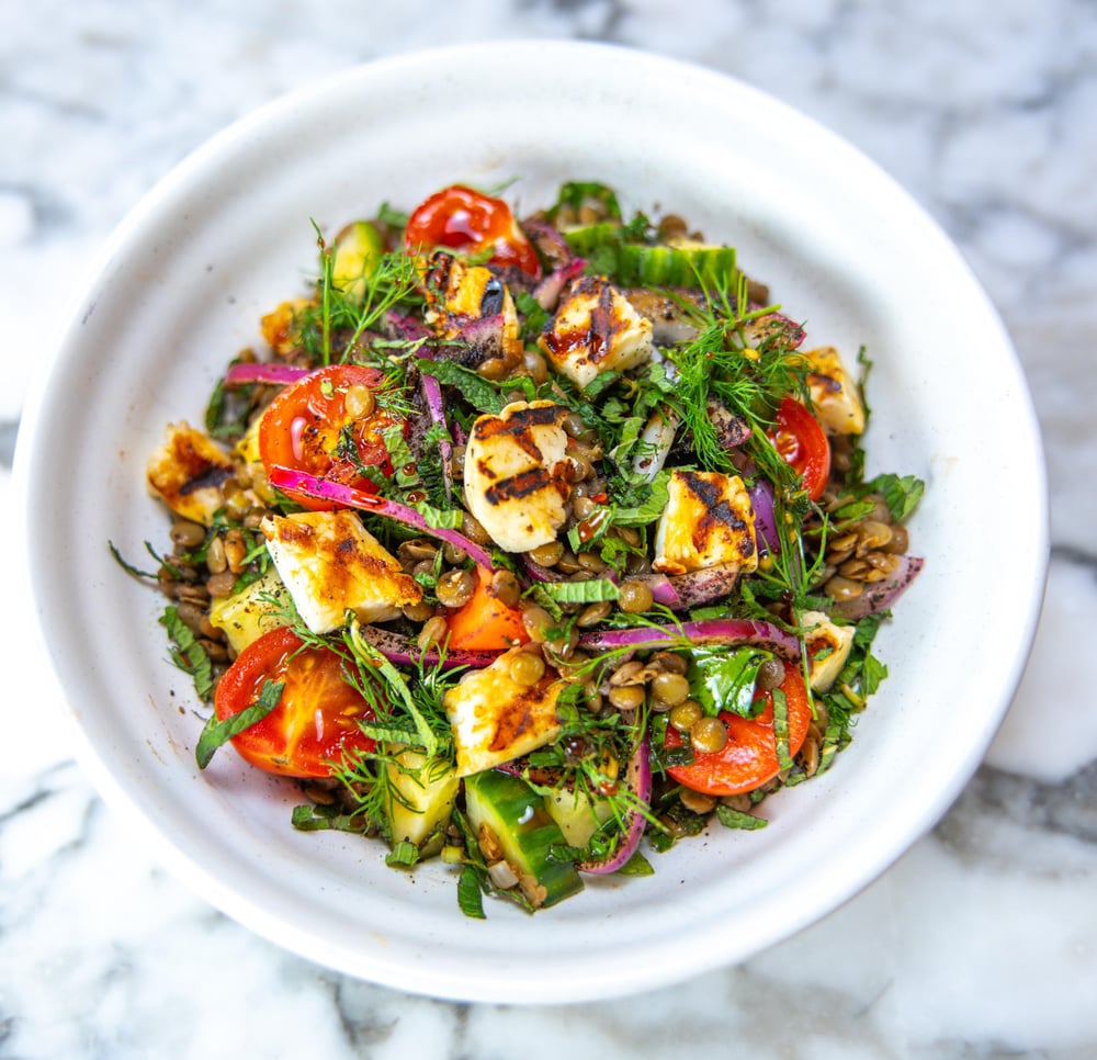 Mediterranean Lentil Salad