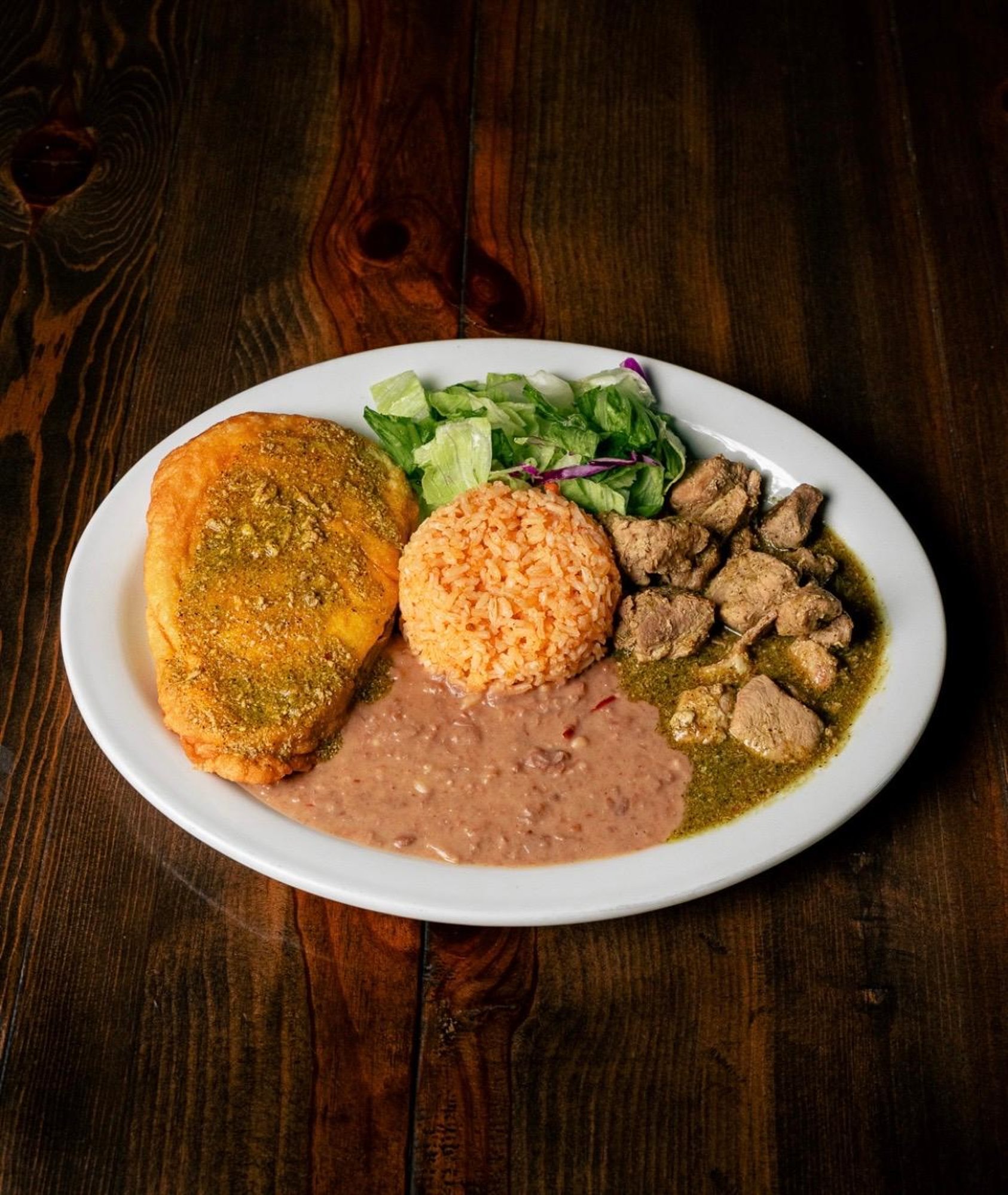 #3 Chile Verde & Relleno