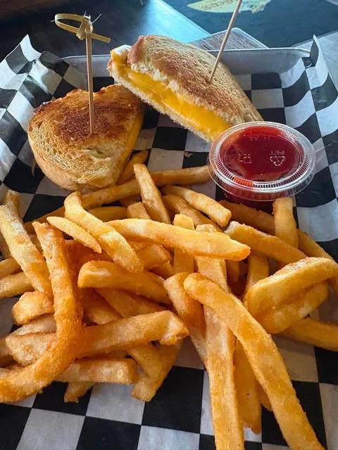 Grilled Cheese & Fries for Kids