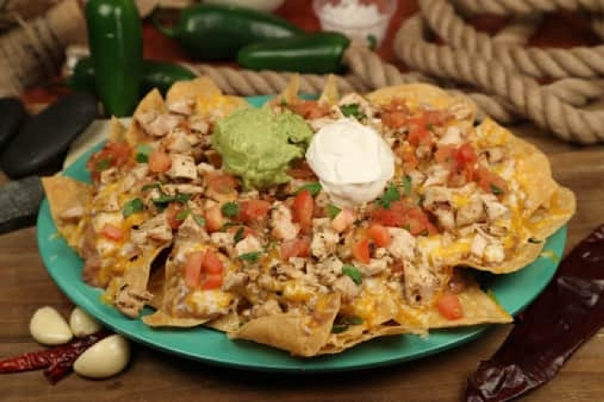 Pollo Asado Nachos