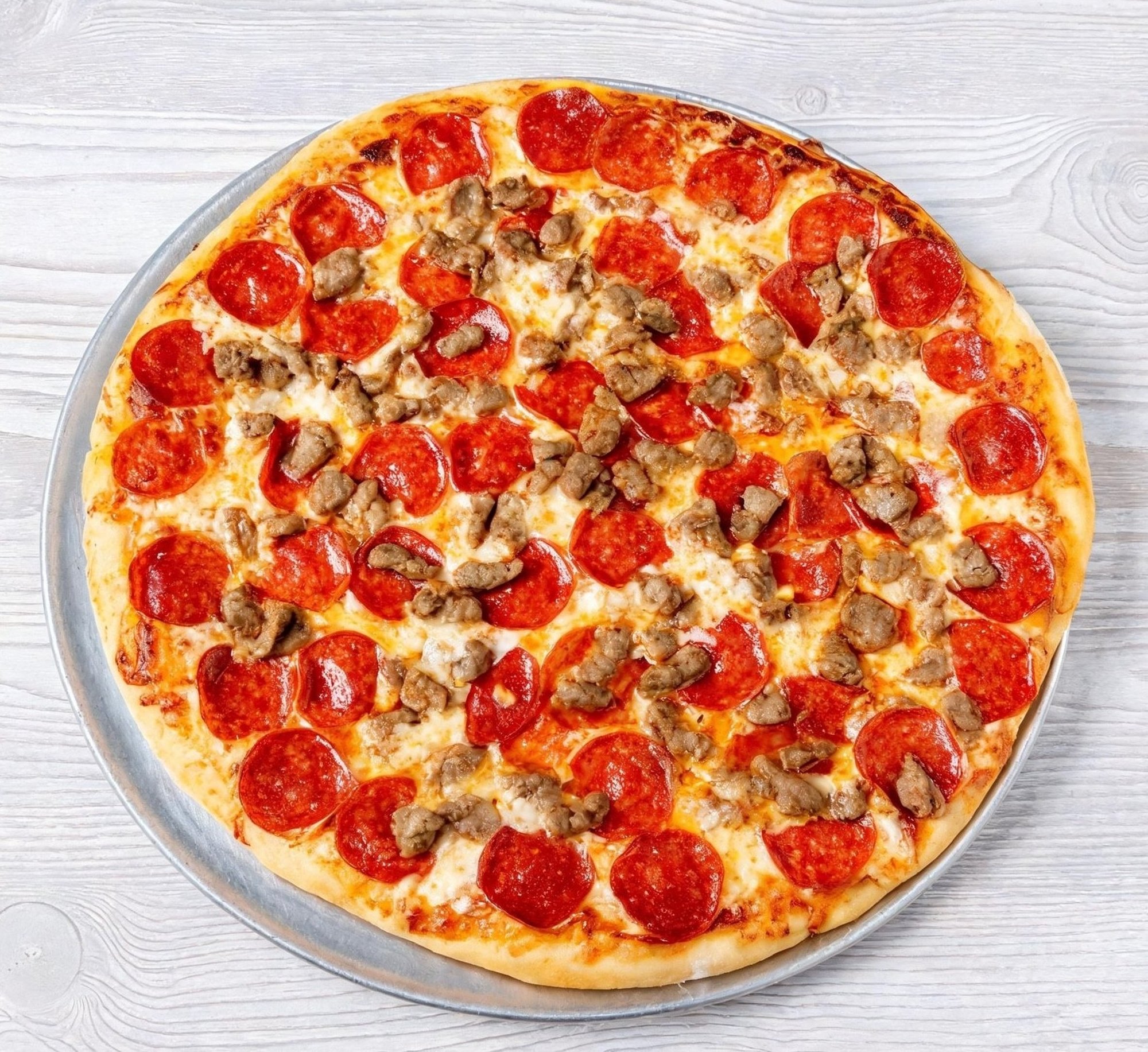 Sausage-Pepperoni Whole Pizza