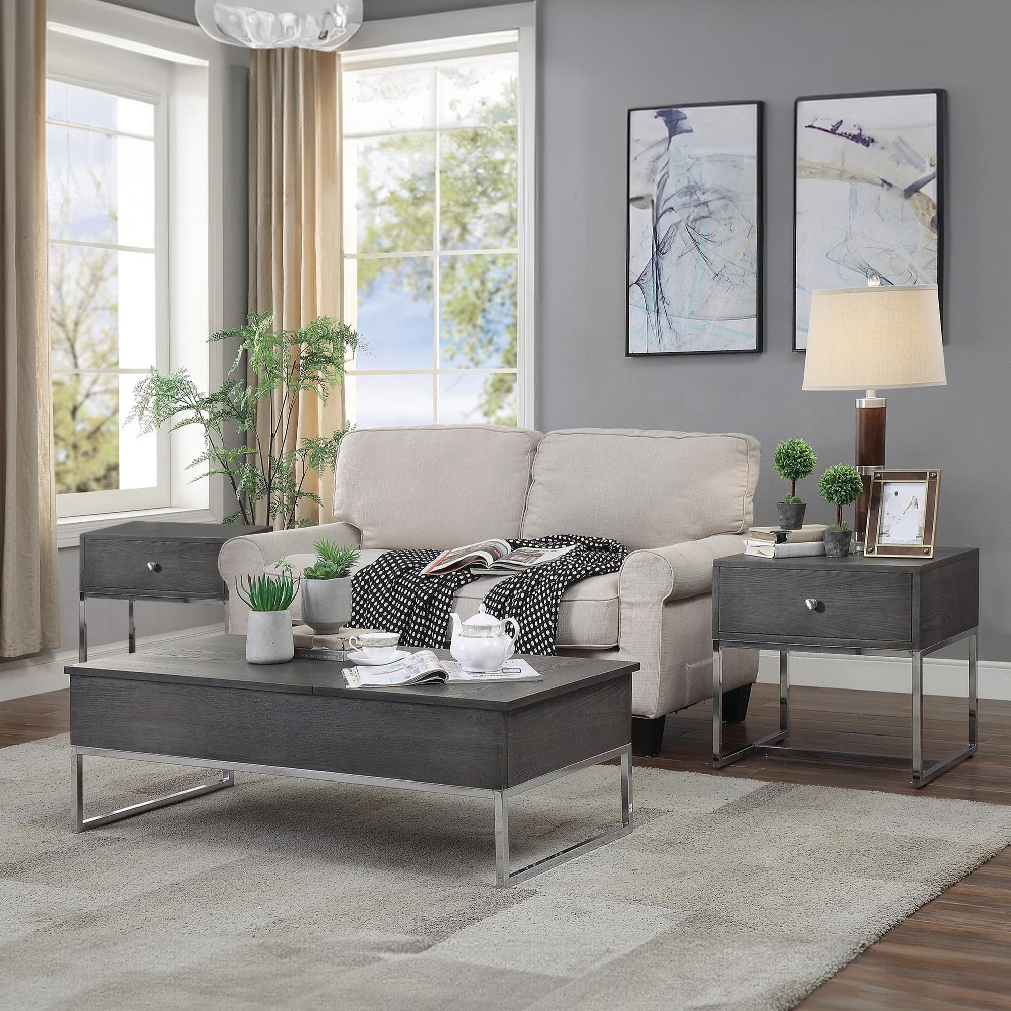 Iban 3 - Piece Occasional Table Set