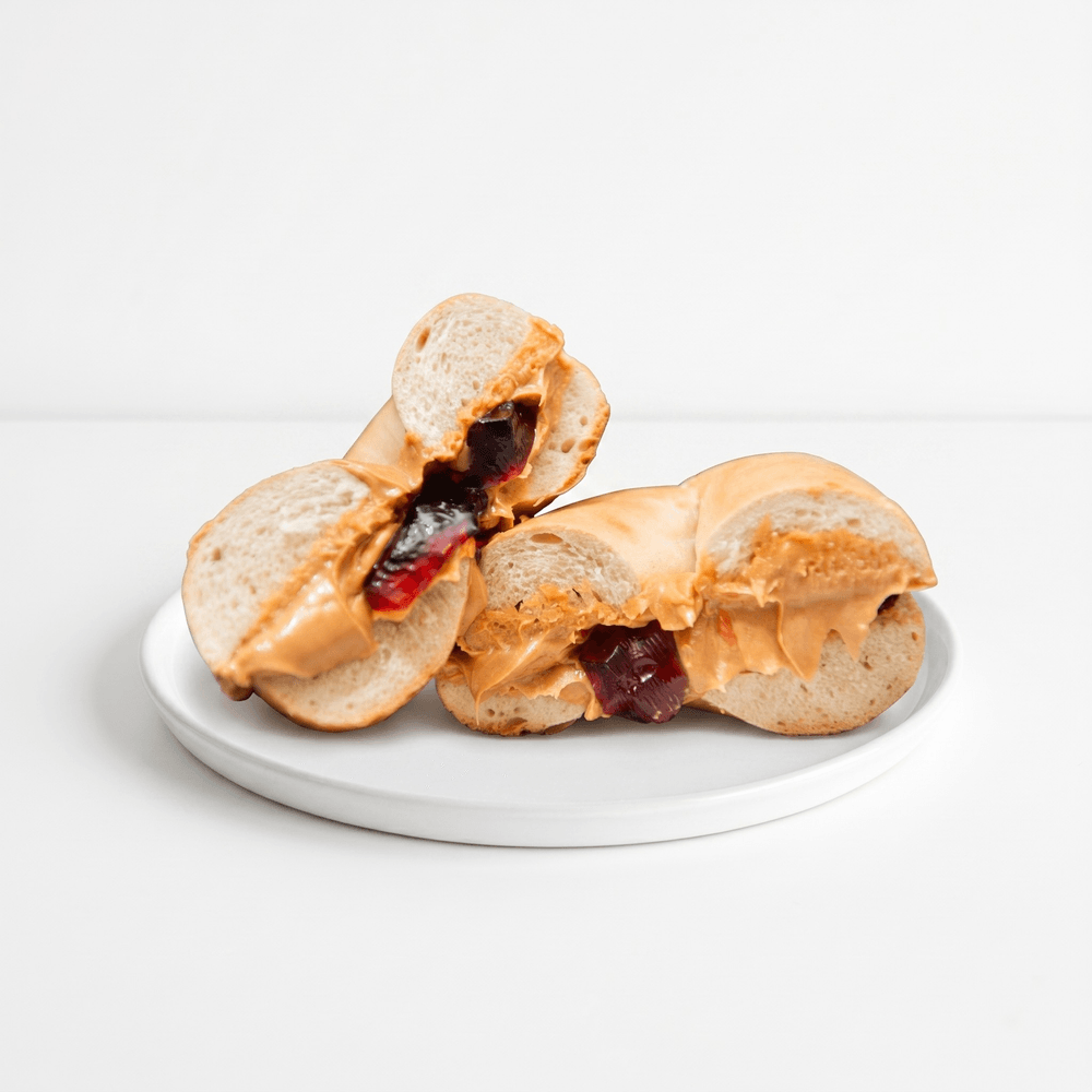 Bagel with Peanut Butter & Jelly