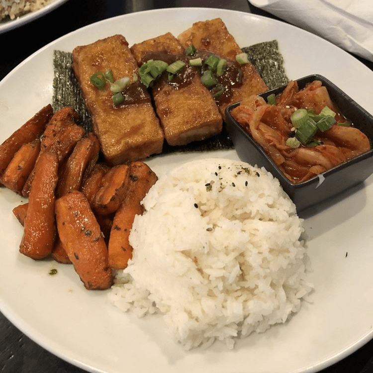 8. Tofu Teppanyaki Platter
