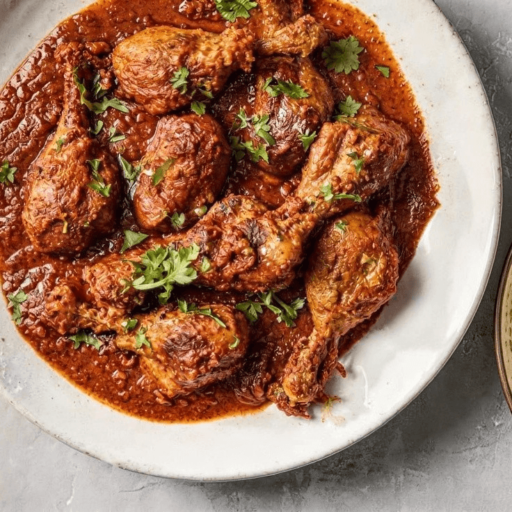 Chicken, Beef, Lamb or Goat Vindaloo