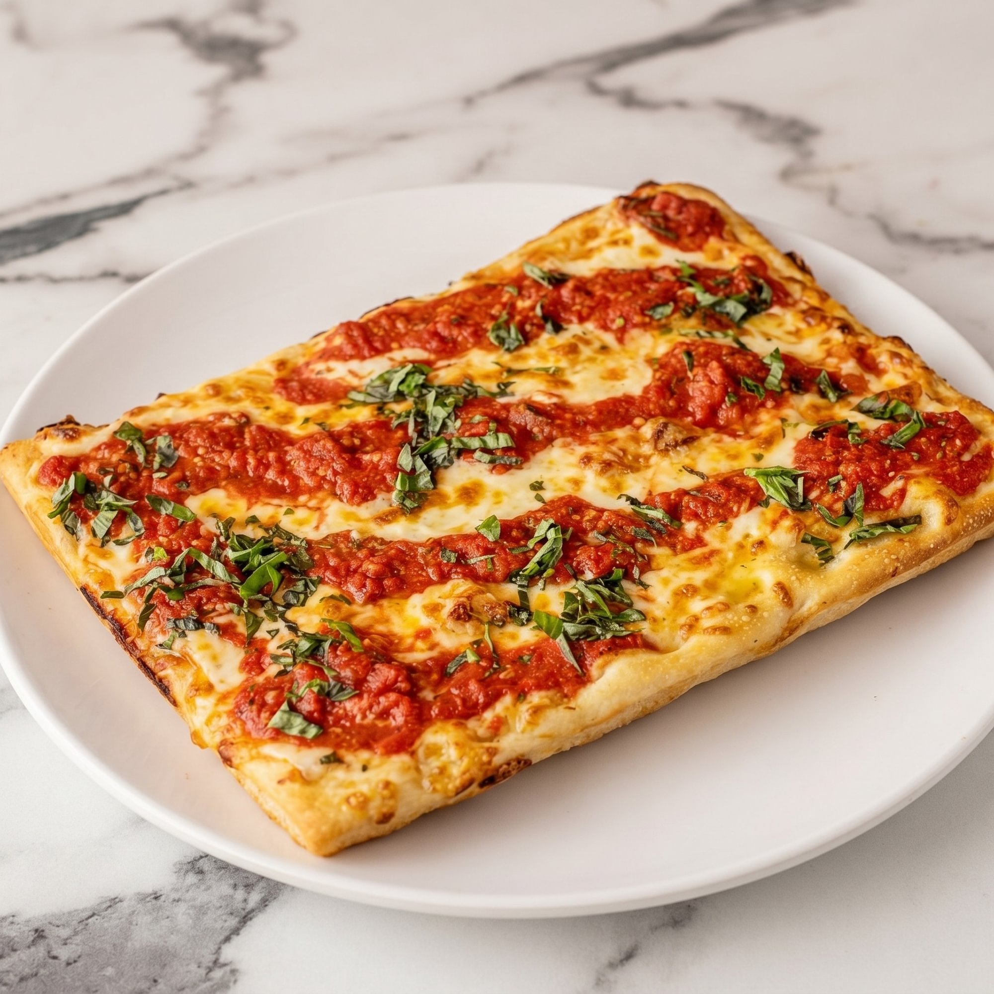 Grandma's Pizza (Thin Sicilian Style)