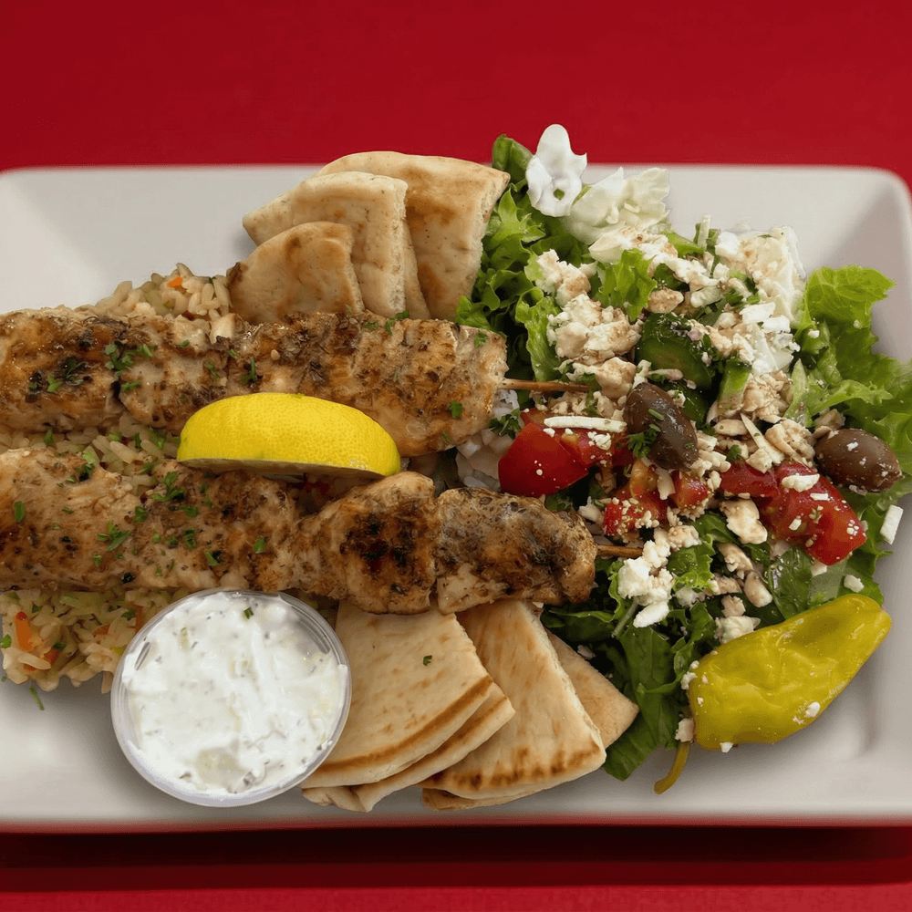 Chicken Kebabs/Kota Souvlaki