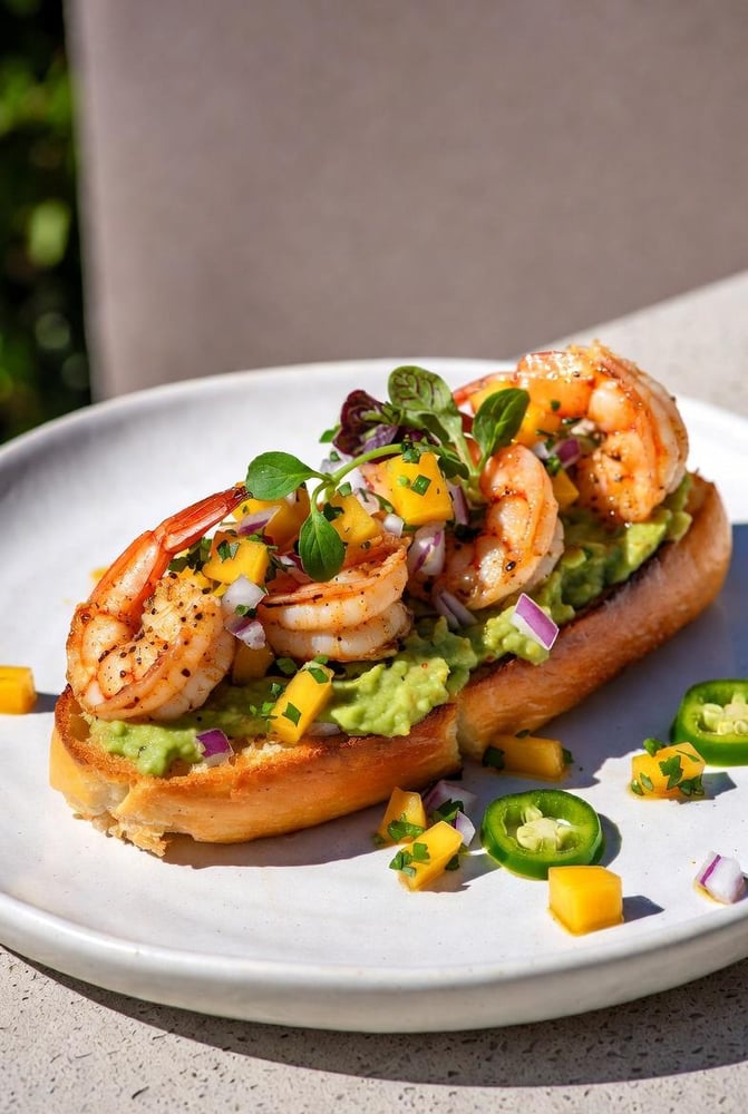 Cajun Shrimp Toast