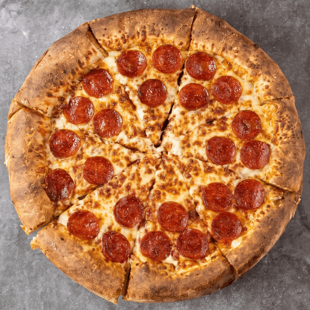 Stuffed Crust Pepperoni Pizza