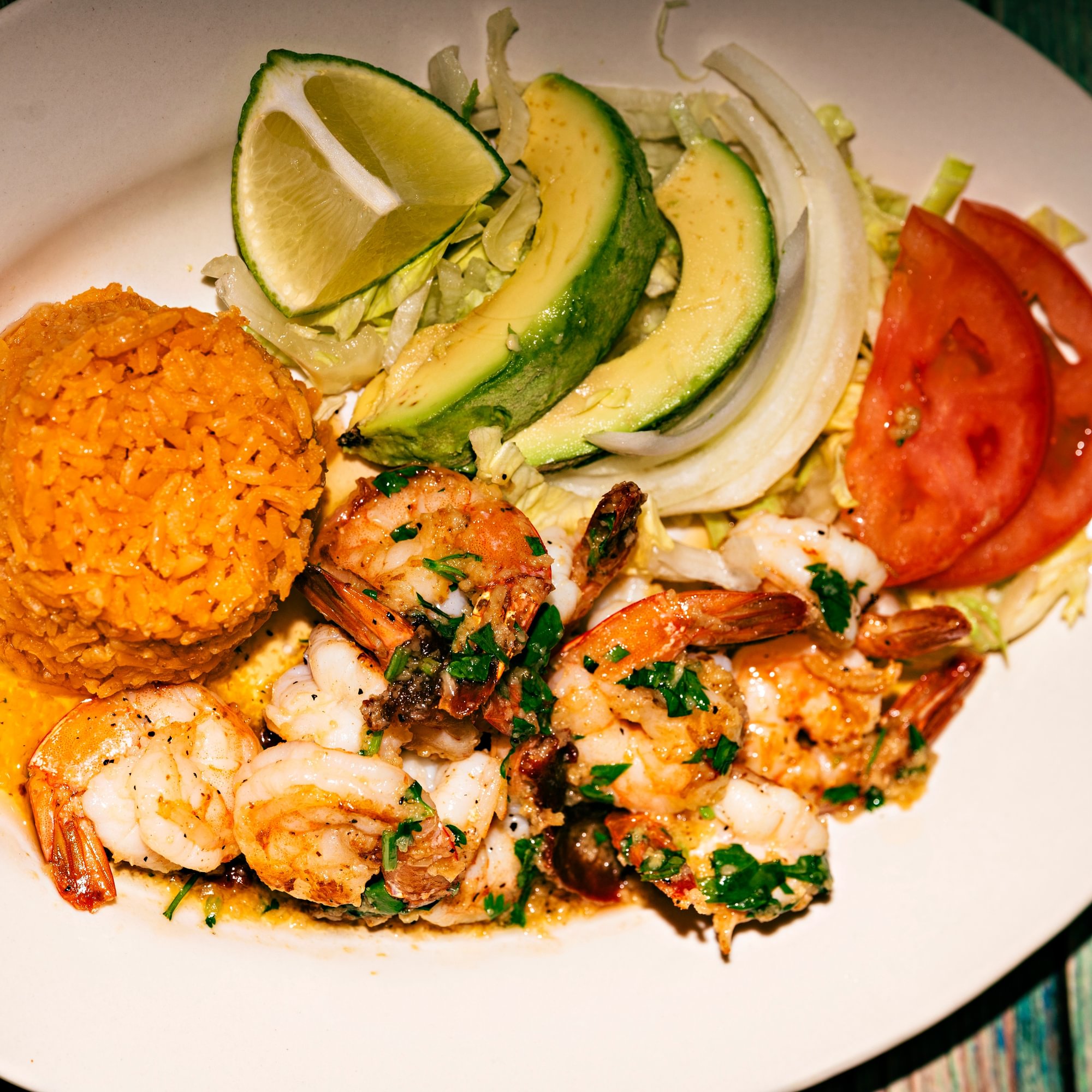 Camarones al Mojo
