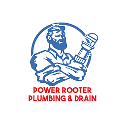 Power Rooter Plumbing & Drain Logo