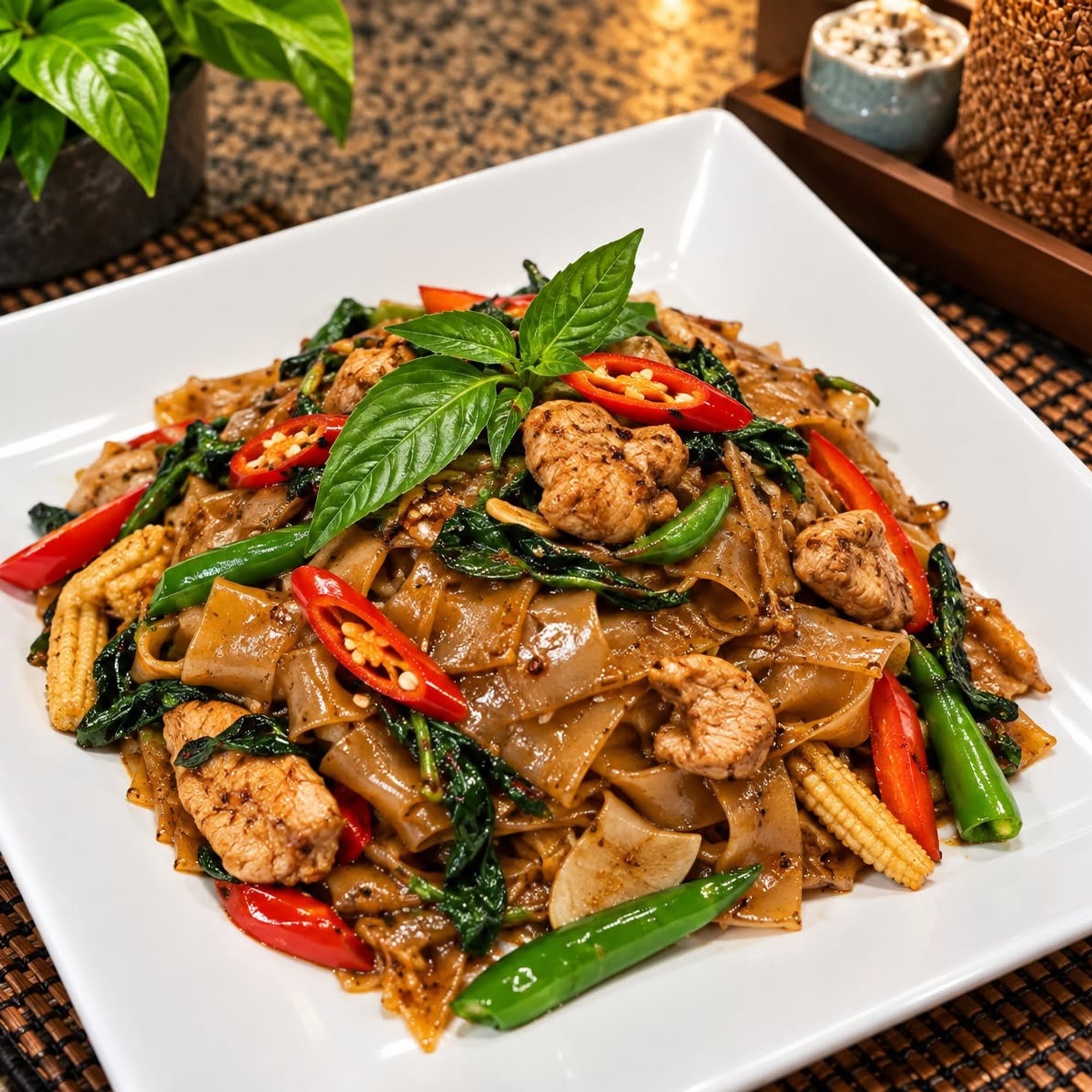 F5. (D) Spicy Noodles