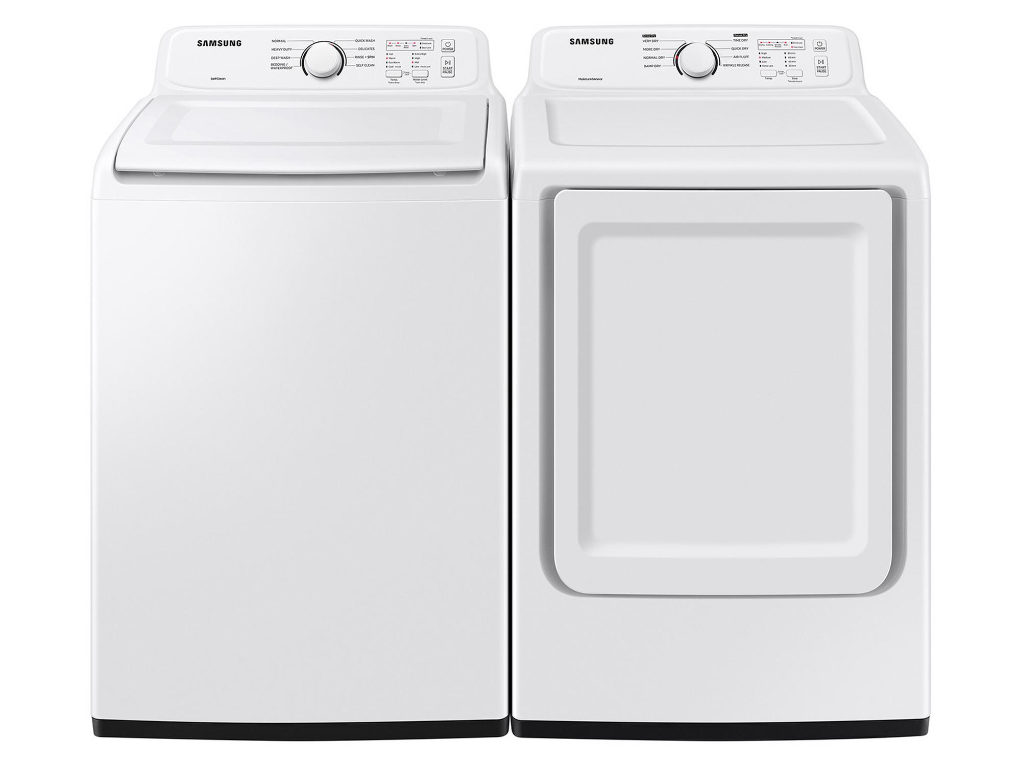 4.0 cu. ft. Active Wave Top Load Washer & 7.2 cu. ft. Electric Dryer