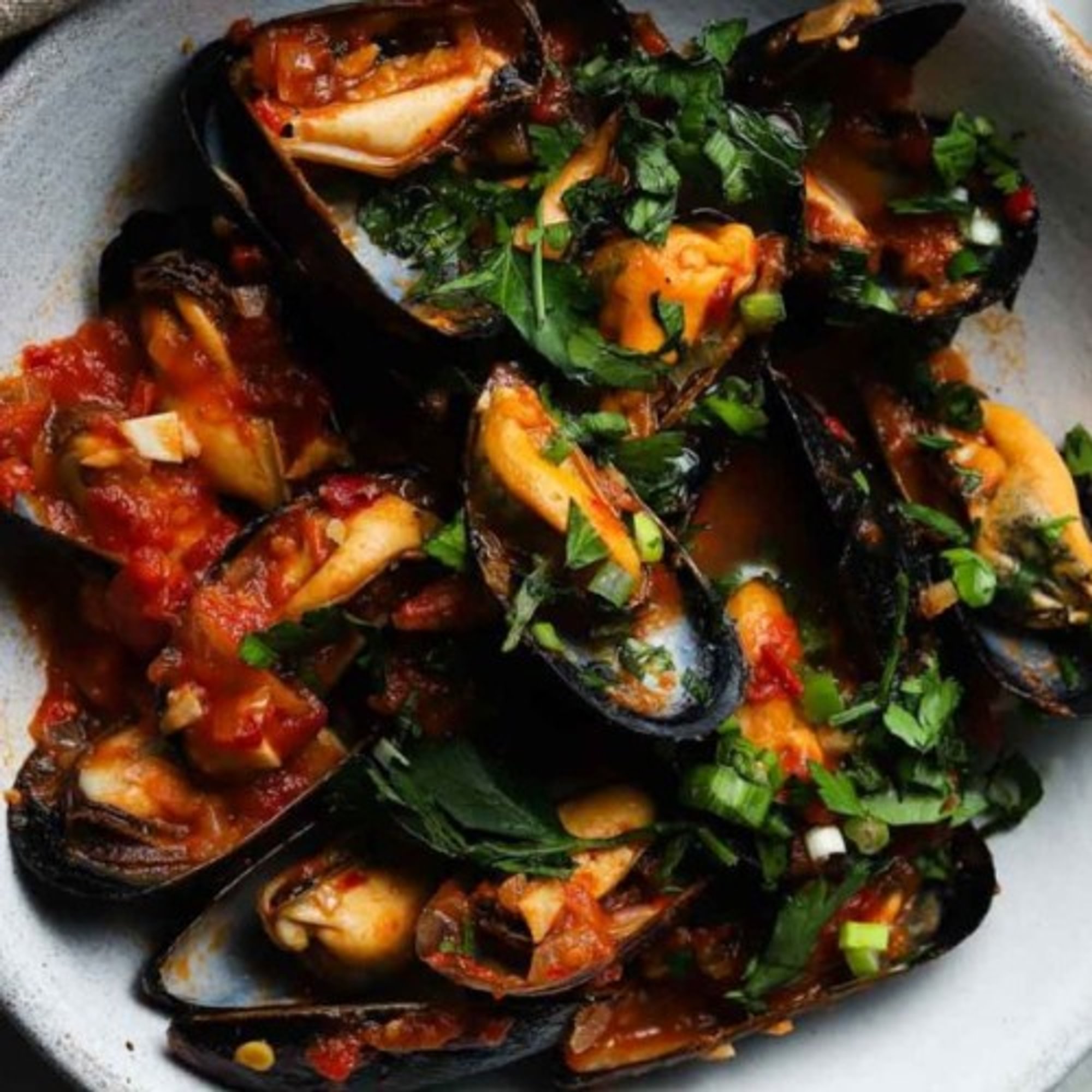 Mussels Diablo