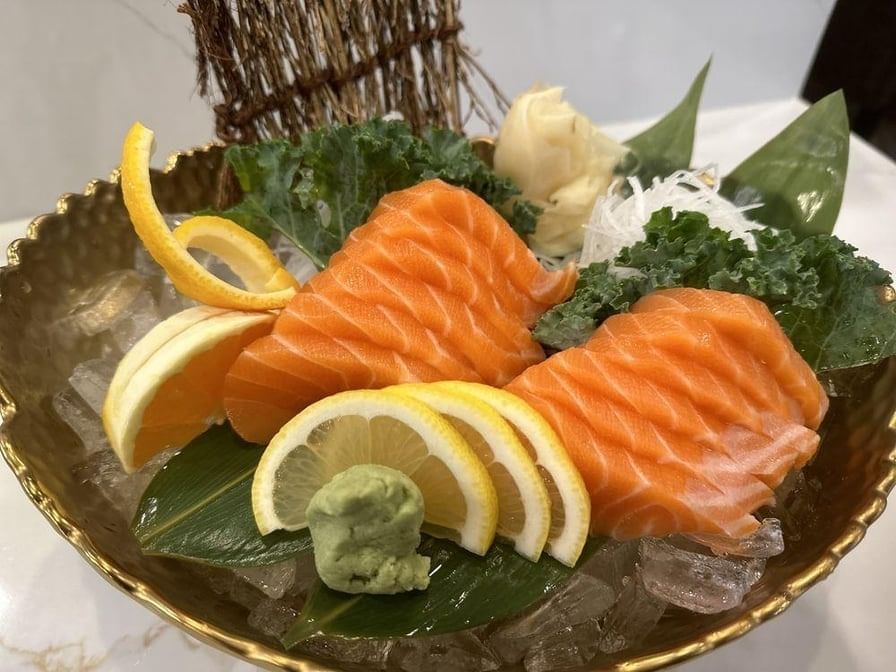 Salmon Sashimi (12 Pc)