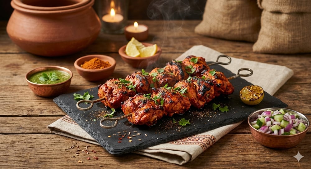 Tandoori Chicken Tikka Boti (Choose Flavors)