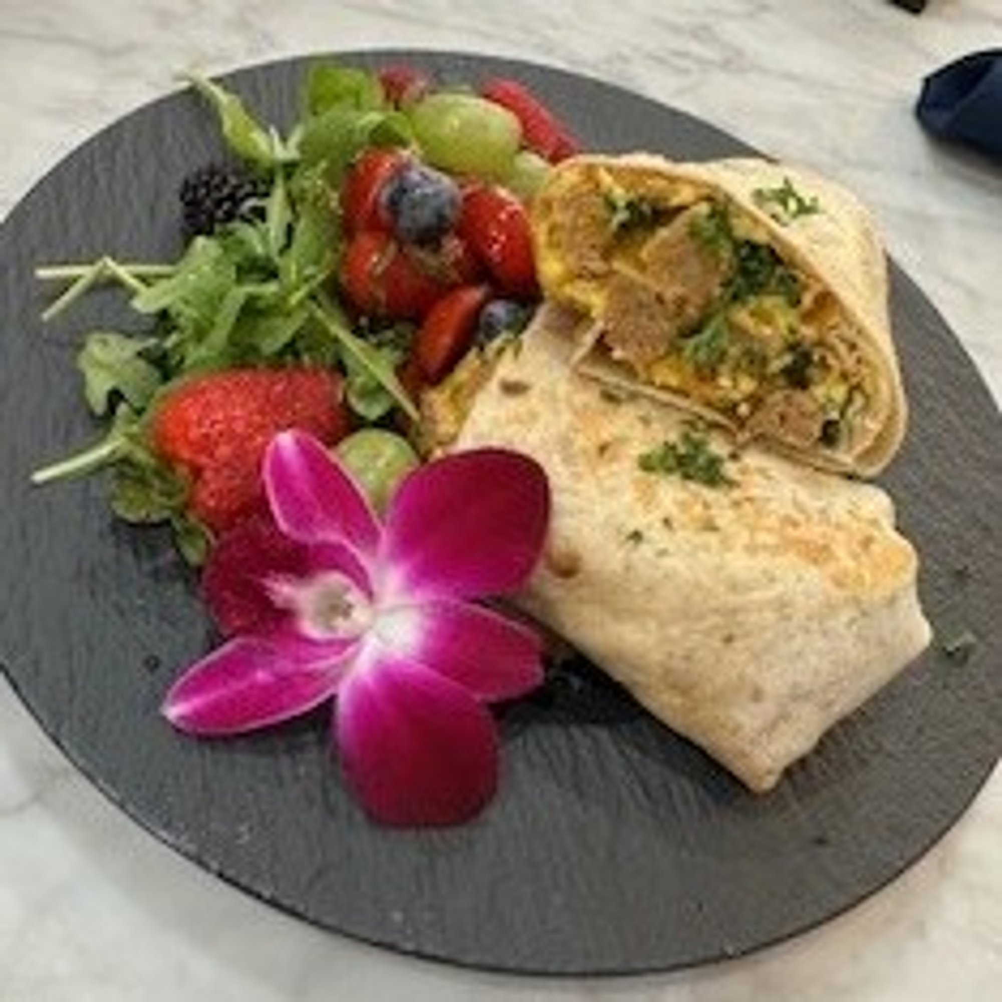 Tofu Scramble Breakfast Burrito