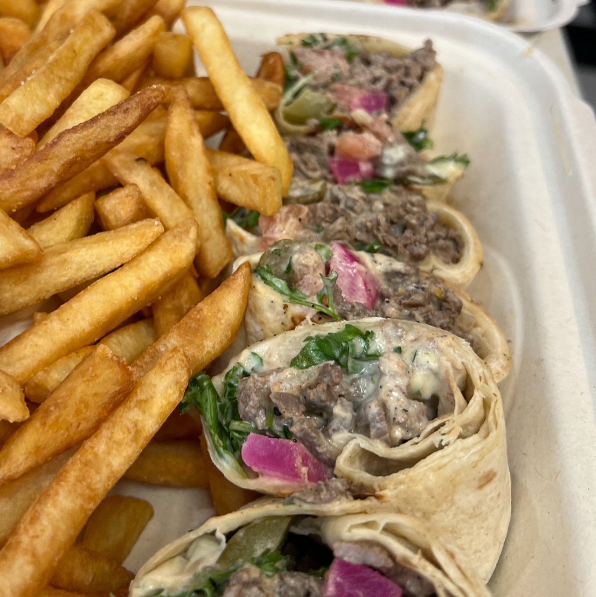 Beef Shawarma Wrap