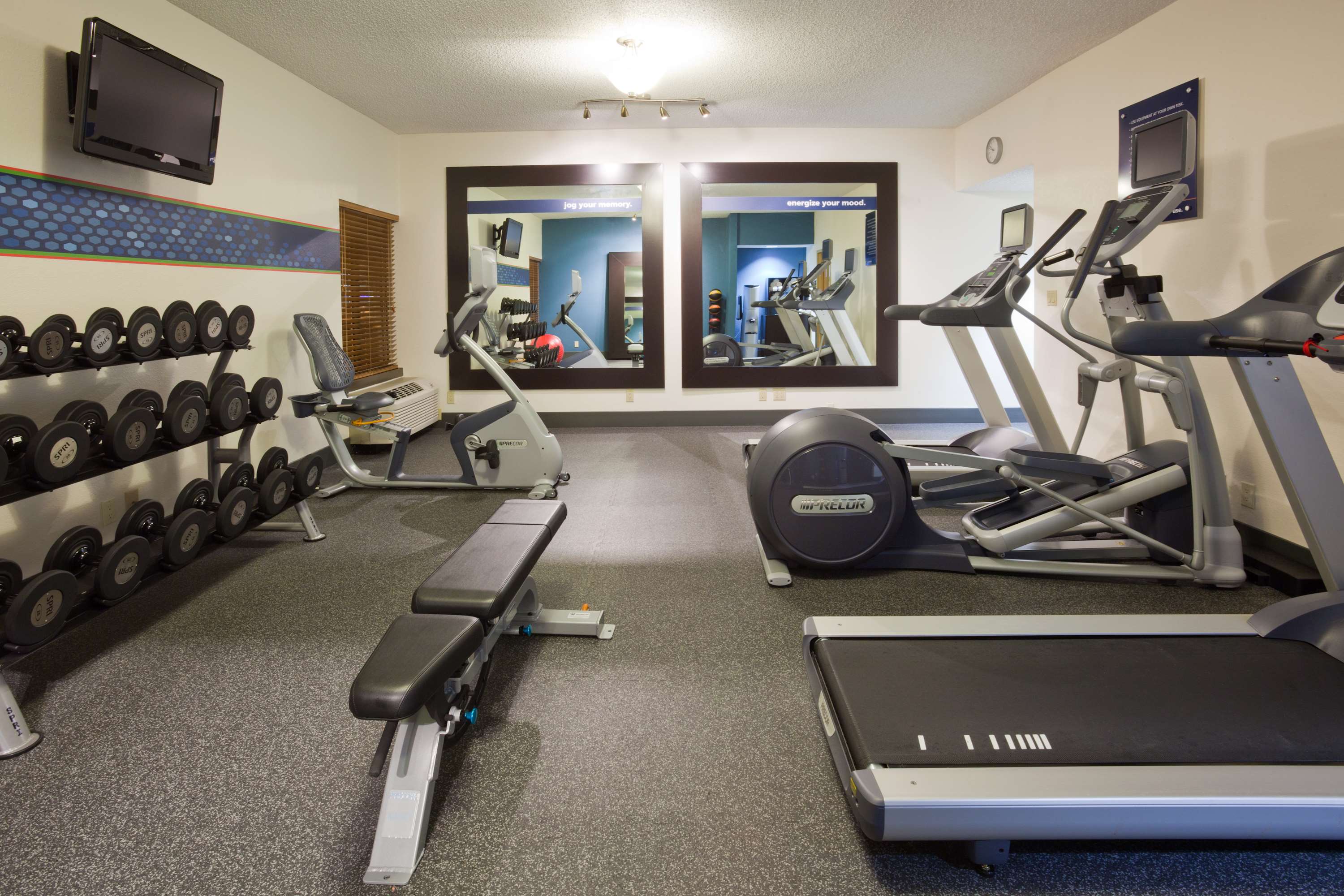 Health club  fitness center  gym